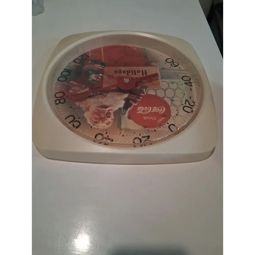 Vintage 1994 Coca Cola Santa Claus Wall Thermometer Taylor 12